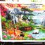ความอุดมสมบูรณ์ของสัตว์มงคล ครอสติสปักสำเร็จ11CT:ขนาดผ้า :150X60 ซม.