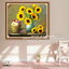 บ้านในทุ่งลาเวนเดอ ครอสติสคริสตัล Diamond painting โมเสก ภาพติดเพชร งานฝีมือ DIY