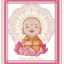 happy buddha ชุดปักครอสติส พิมพ์ลาย ครอสติสจีน งานฝีมือทำที่บ้าน DIY