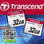 TransCend, Compact Flash Card, CF Card,32Gb,CF220i,Industrial Grade,Industrial Temp,TS32GCF220I