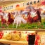 ผีเสื้อคู่ ครอสติสคริสตัล Diamond painting โมเสก ภาพติดเพชร งานฝีมือ DIY
