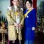 ร.9 พระพันปี ชุดปักครอสติช พิมพ์ลาย ครอสติสจีน งานฝีมือ DIY