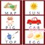 บัตรภาพสอนคำศัพท์ + ลูกเต๋าไม้ A-Z