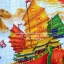 เรือสำเภา ชุดปักครอสติส พิมพ์ลาย ครอสติสจีน งานฝีมือทำที่บ้าน DIY