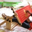 ม้ายูนิคอร์น3D ครอสติสพิมพ์ลาย