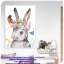 ฝูงผีเสื้อ ชุดปักครอสติส พิมพ์ลาย ครอสติสจีน งานฝีมือทำที่บ้าน DIY