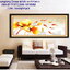 ดอกไม้สีม่วง+แดง ชุดปักครอสติช พิมพ์ลาย ครอสติสจีน งานฝีมือ DIY