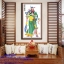 เทพกวนอู ชุดปักครอสติส พิมพ์ลาย ครอสติสจีน งานฝีมือทำที่บ้าน DIY
