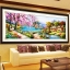 บ้านริมธารครอสติสคริสตัล Diamond painting โมเสก ภาพติดเพชร งานฝีมือ DIY