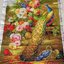นกยูงมงคล ครอสติสปักสำเร็จ110x80cm ไม่รวมกรอบ งานฝีมือ DIY