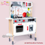 มีบริการประกอบให้ จัดส่งในกรุงเทพ + 500 ฿ PlayTive Junior Kitchen Wooden Toy ครัวไม้เทาแดง สูง110 ซม.ชุดครัวไม้ของเล่น ชุดครัวเด็ก