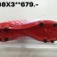 HARA รองเท้าฟุตบอล รหัส F88X3 สีขาวแดง เบอร์ 39-45