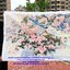 นกคู่ดอกไม้สวยงาม ครอสติสปักสำเร็จ150x60cm ไม่รวมกรอบ งานฝีมือ DIY