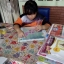 ดอกโบตั๋น ครอสติสคริสตัล Diamond painting โมเสก ภาพติดเพชร งานฝีมือทำที่บ้าน DIY