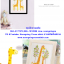 ยีราฟ ชุดปักครอสติช พิมพ์ลาย ครอสติสจีน งานฝีมือ DIY