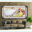 ทุ่งลาเวนเดอครอสติสคริสตัล Diamond painting โมเสก ภาพติดเพชร งานฝีมือ DIY