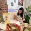 กระถางดอกไม้ แอปเปิ้ล ชุดปักครอสติส พิมพ์ลาย ครอสติสจีน งานฝีมือทำที่บ้าน DIY
