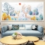 หงส์คู่ ชุดปักครอสติช พิมพ์ลาย ครอสติสจีน งานฝีมือ DIY