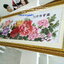 ฝูงผีเสื้อ ชุดปักครอสติส พิมพ์ลาย ครอสติสจีน งานฝีมือทำที่บ้าน DIY