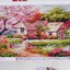 ดอกบัว ปลาคราฟมงคล ชุดปักครอสติช พิมพ์ลาย ครอสติสจีน งานฝีมือ DIY