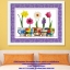 กระถางดอกไม้ ชุดปักครอสติส พิมพ์ลาย ครอสติสจีน งานฝีมือทำที่บ้าน DIY