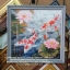 ดอกไม้ ผีเสื้อ ครอสติสคริสตัล Diamond painting โมเสก ภาพติดเพชร งานฝีมือ DIY