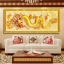 เรือสำเภา ครอสติสคริสตัล Diamond painting โมเสก ภาพติดเพชร งานฝีมือ DIY