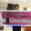 กุหลาบ ครอสติสคริสตัล Diamond painting โมเสก ภาพติดเพชร งานฝีมือ DIY