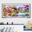 หมู่บ้านอันแสนสุข ครอสติสคริสตัล Diamond painting โมเสก ภาพติดเพชร งานฝีมือทำที่บ้าน DIY