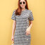 MD0037 ชุดเกาหลี เสื้อผ้าเกาหลี เสื้อผ้าแฟชั่น เดรสยาว แม็กซี่เดรส MaxiDress ชุดกระโปรงยาว (เทา)