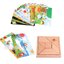 ชุดต่อTangram 14 ภาพในกล่องเก็บอย่างดี