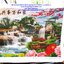 นกยูงคู่ ธรรมชาติ ครอสติสปักสำเร็จ145x70cm ไม่รวมกรอบ งานฝีมือ DIY