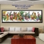 ผู้หญิงจีน เสือ ชุดปักครอสติส พิมพ์ลาย ครอสติสจีน งานฝีมือทำที่บ้าน DIY