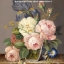ดอกกุหลาบครอสติสคริสตัล Diamond painting โมเสก ภาพติดเพชร งานฝีมือทำที่บ้าน DIY
