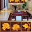 นาฬิกาคู่รัก ชุดปักครอสติช พิมพ์ลาย ครอสติสจีน งานฝีมือ DIY