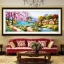 บ้านริมธารครอสติสคริสตัล Diamond painting โมเสก ภาพติดเพชร งานฝีมือ DIY