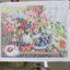 แจกันดอกไม้ ผลไม้ ครอสติสปักสำเร็จ72X60cm ไม่รวมกรอบ งานฝีมือ DIY