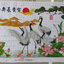 กระเรียน มงคล อายุยืน ครอสติสปักสำเร็จ150x55cm ไม่รวมกรอบ งานฝีมือ DIY
