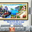 บ้านริมทะเล ชุดปักครอสติช พิมพ์ลาย ครอสติสจีน งานฝีมือ DIY