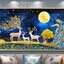 ผลไม้รวม ชุดปักครอสติส พิมพ์ลาย ครอสติสจีน งานฝีมือทำที่บ้าน DIY